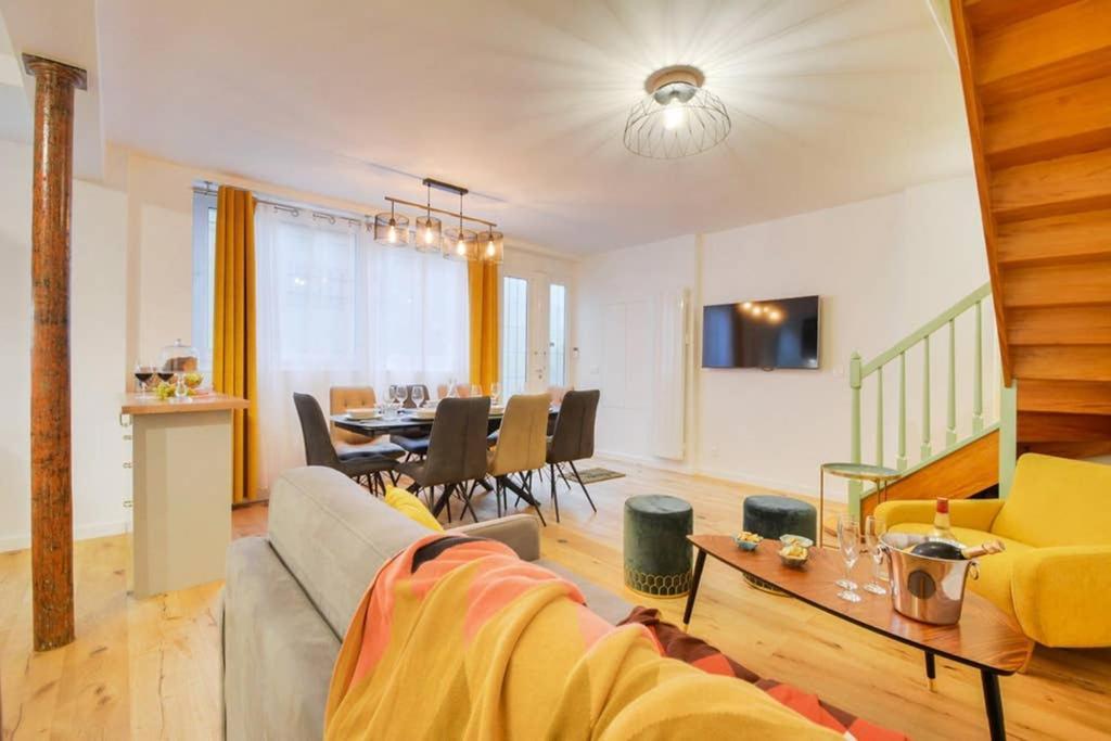 Luxueux Duplex 6 - 8Pers - Full Equipped - Republique Apartment Париж Екстериор снимка